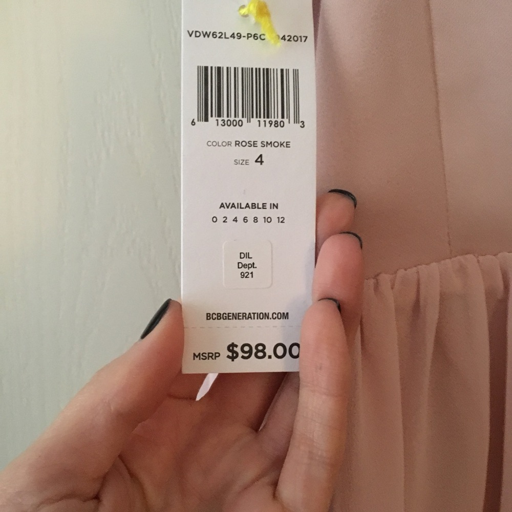 BCBG dress, never worn